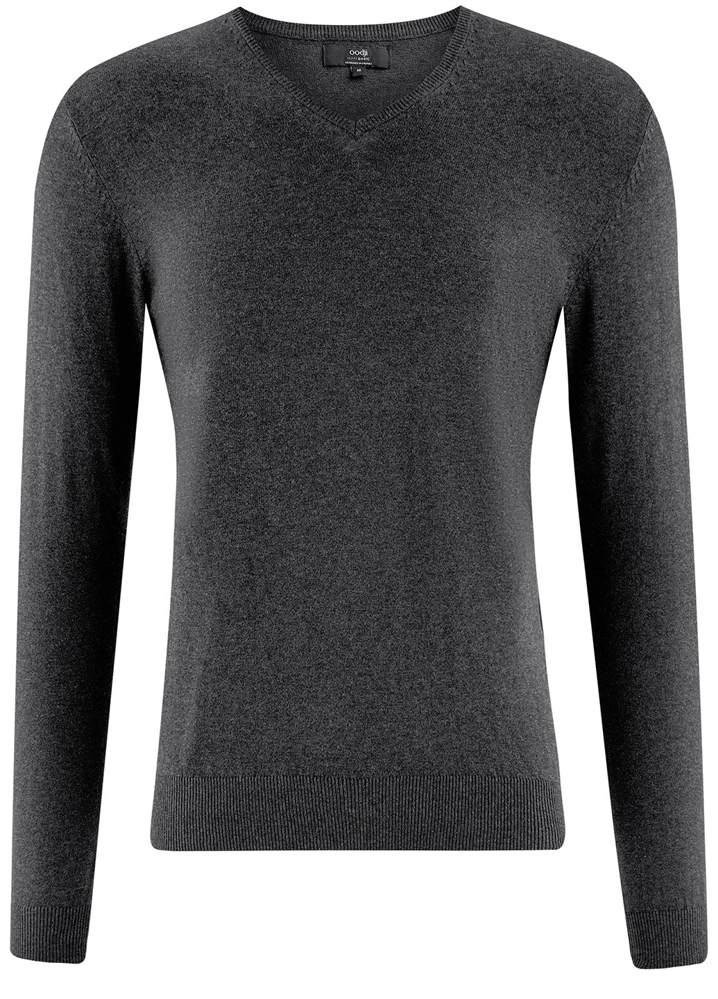 Грифельно-сірий демісезонний пуловер пуловер Oodji