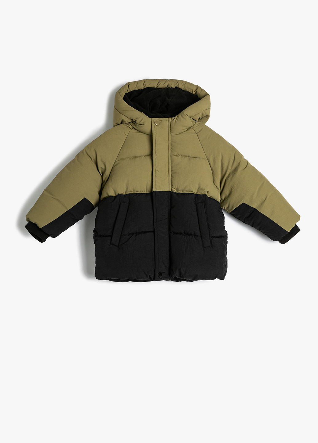 Комбинированная демисезонная куртка KOTON