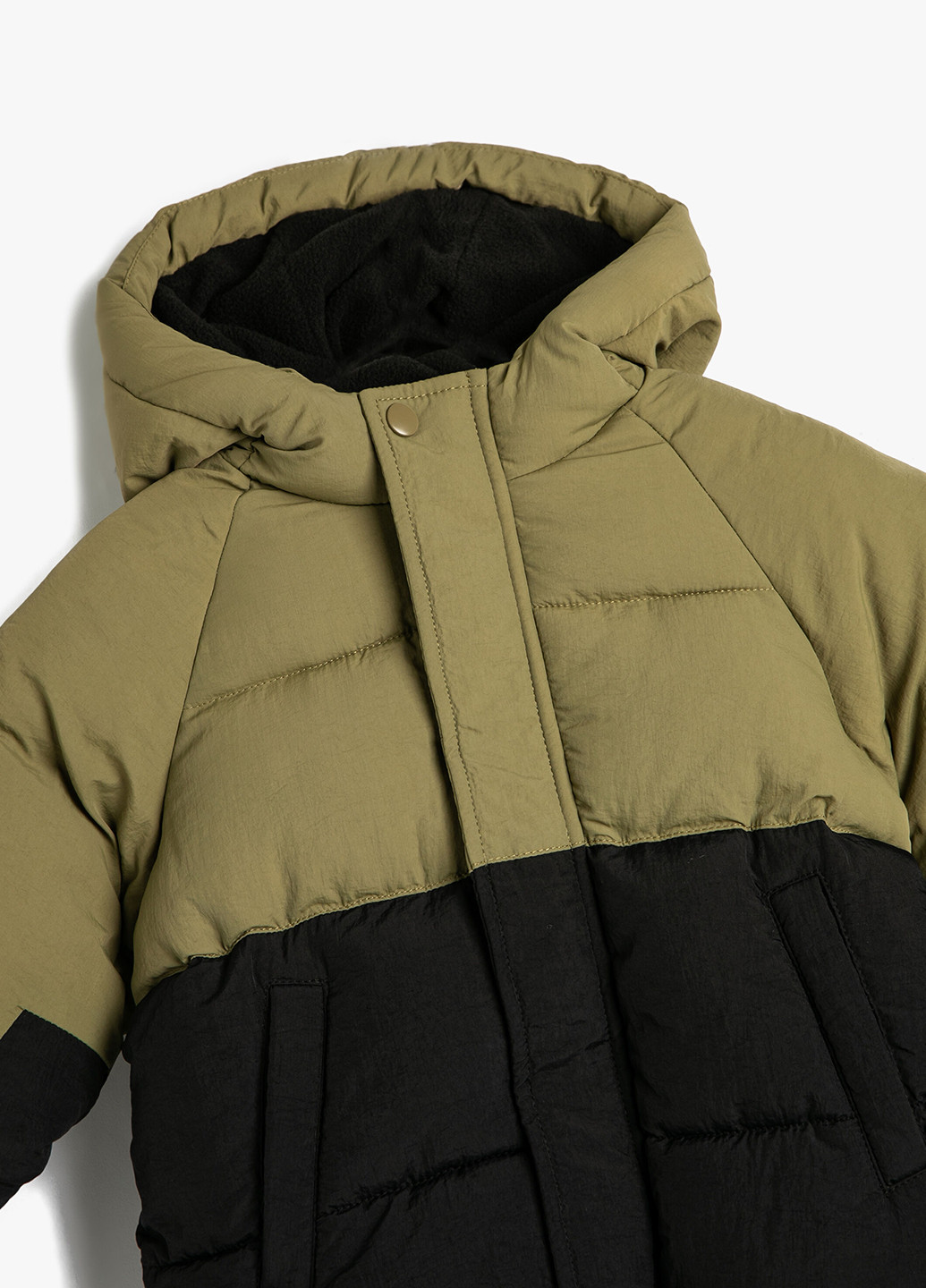 Комбинированная демисезонная куртка KOTON