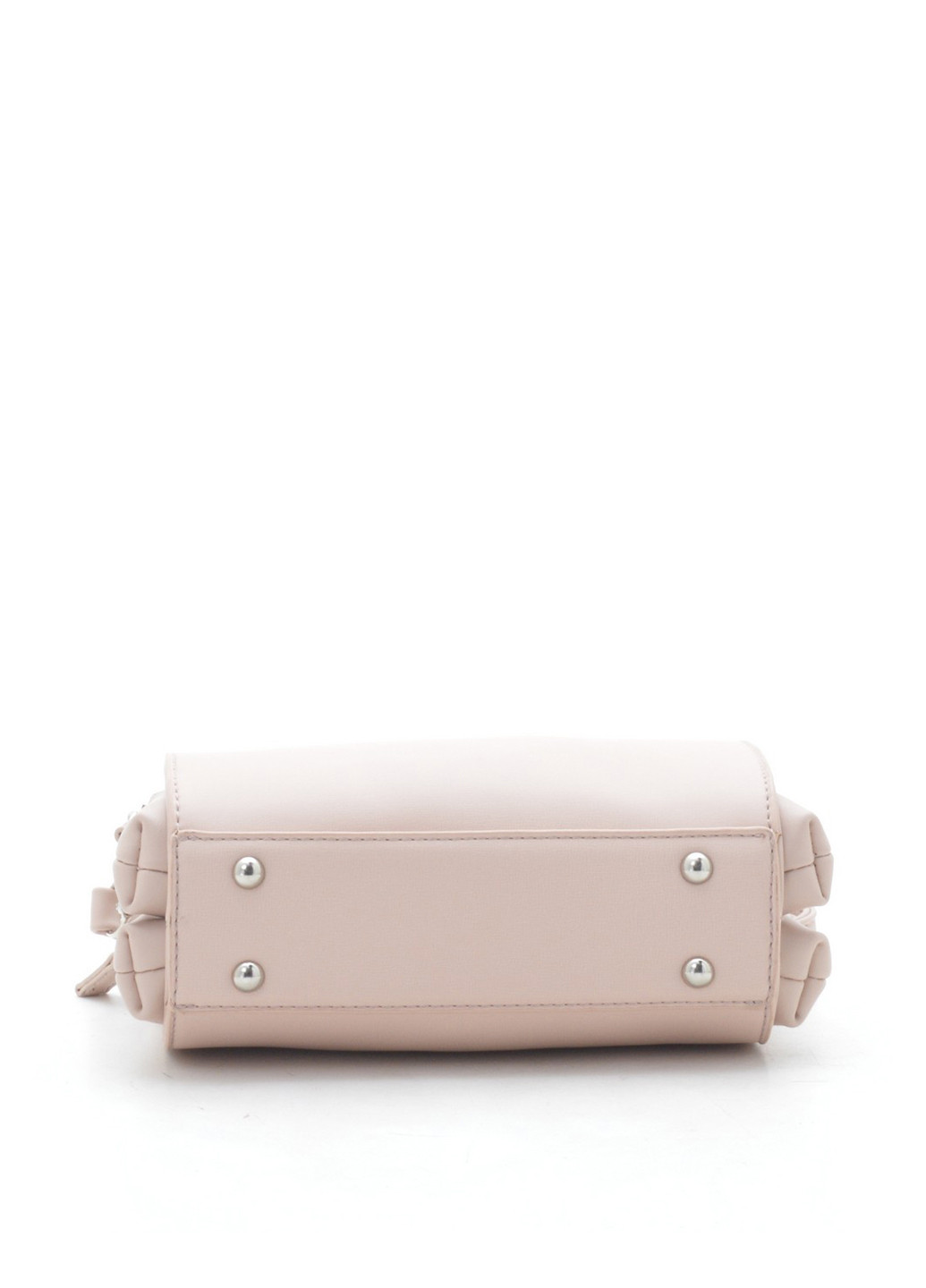 Сумка David Jones сумка-корзина однотонна блідо-рожева кежуал