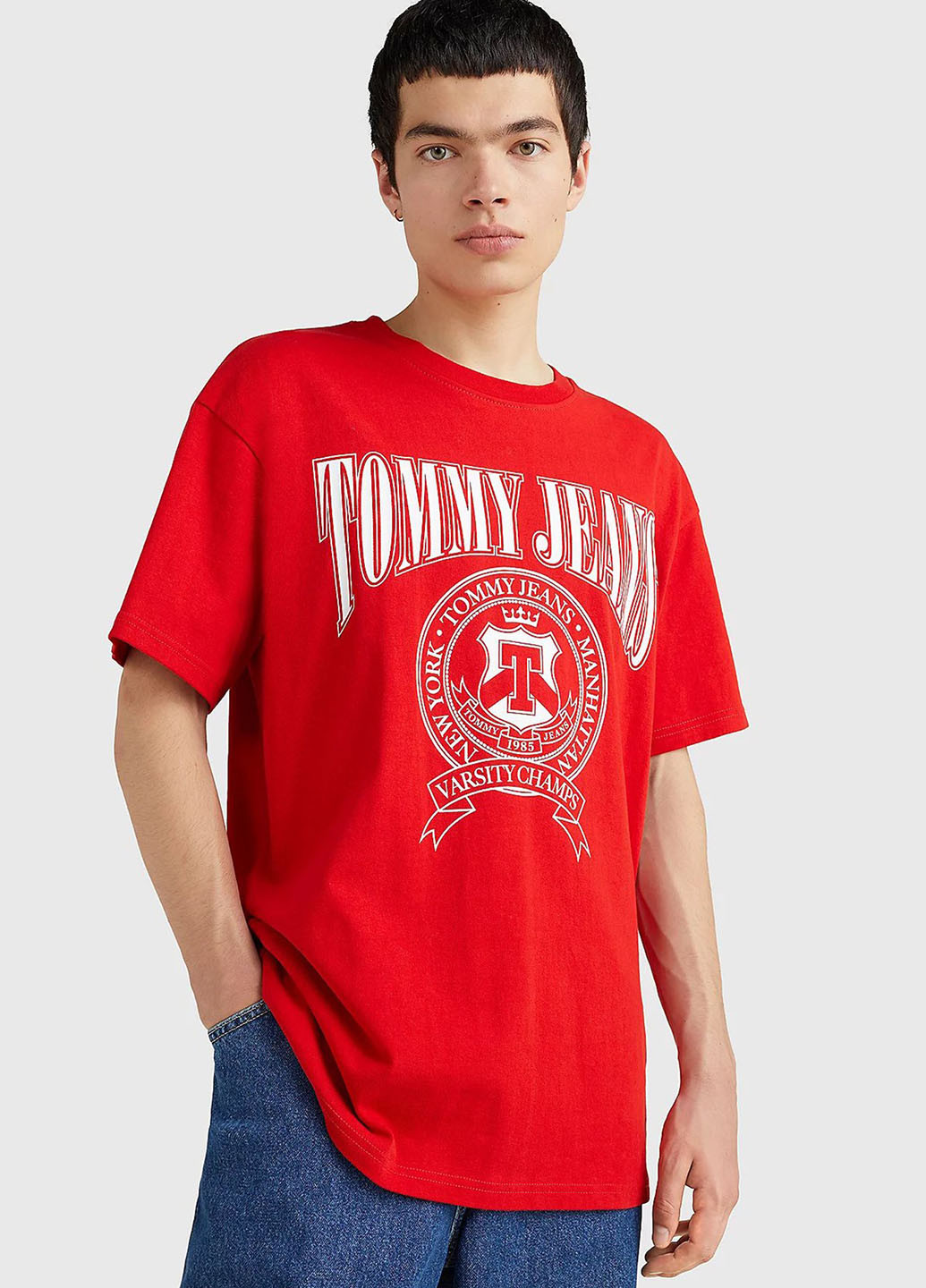 Красная футболка Tommy Jeans