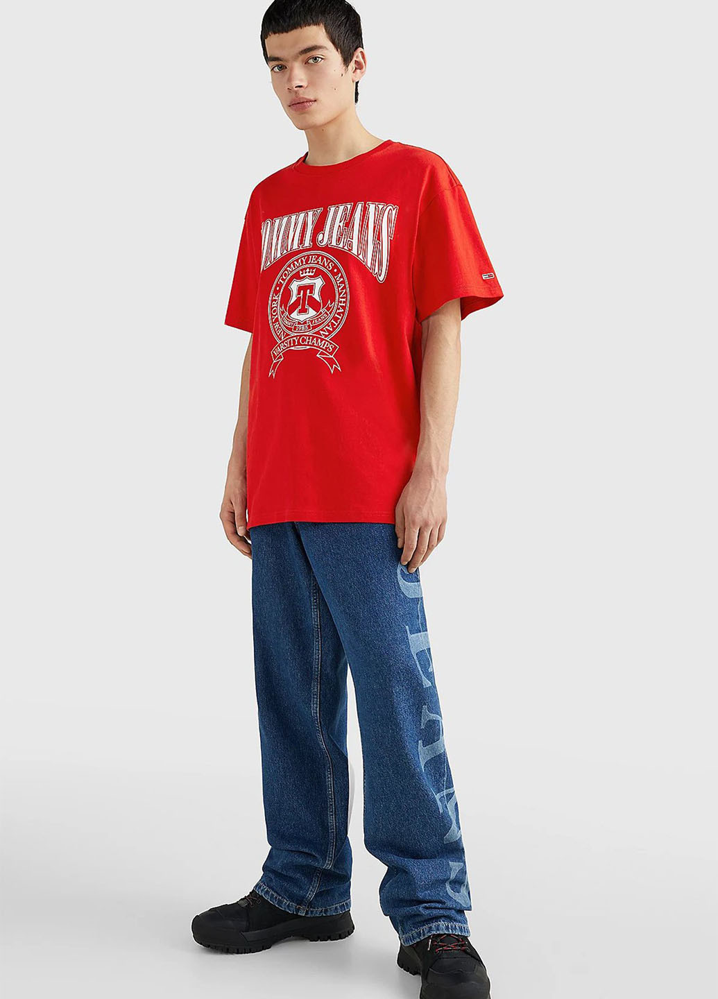 Червона футболка Tommy Jeans