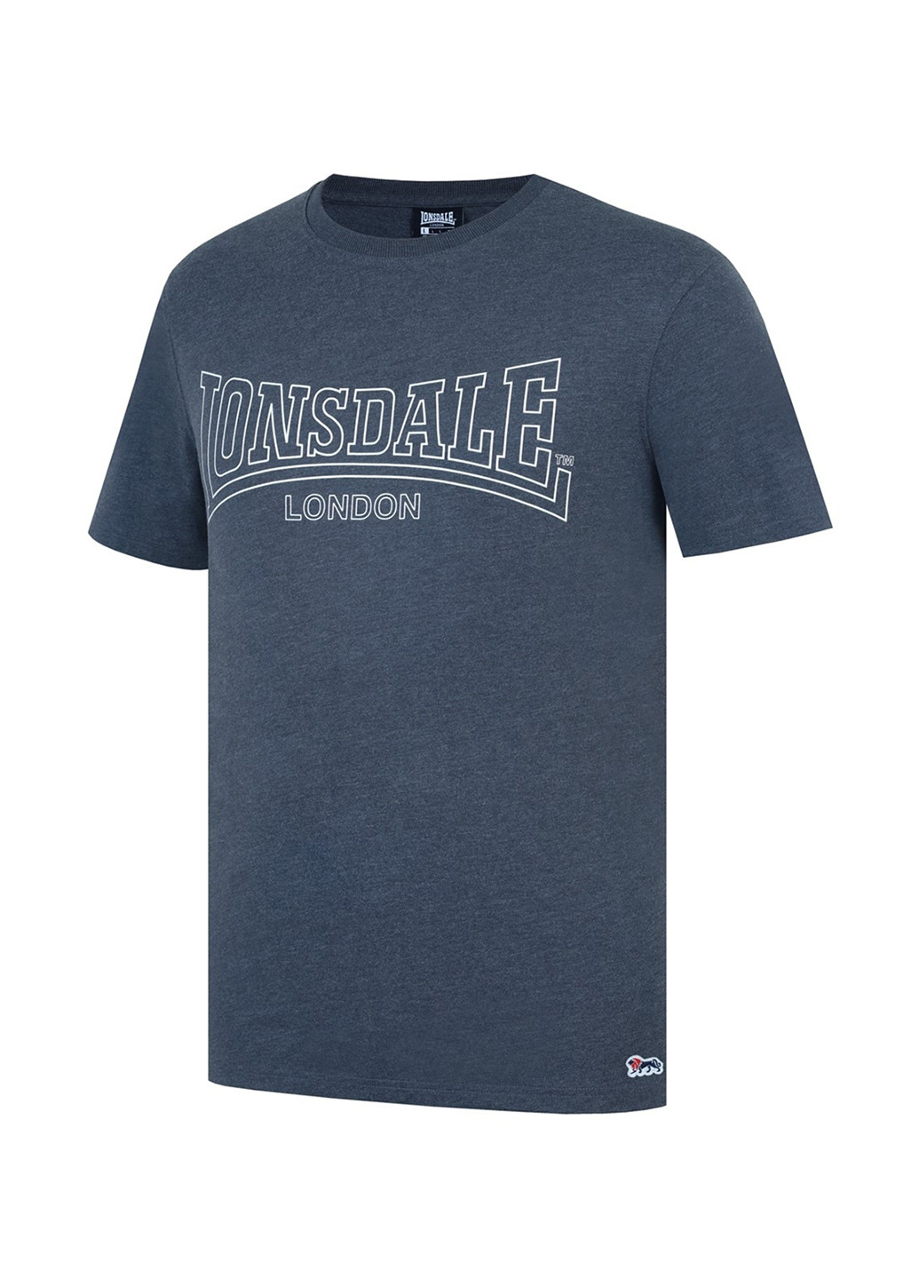 Сіра футболка Lonsdale