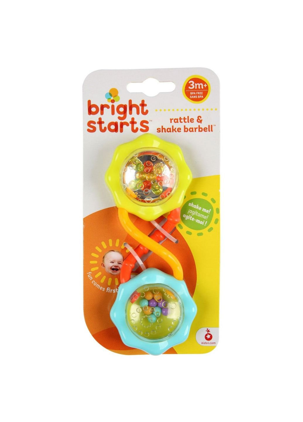 Погремушка Rattle Shake Barbell (8188) Bright Starts (252243141)