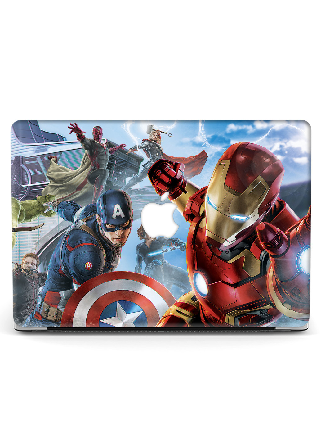 Чехол пластиковый для Apple MacBook Pro Retina 15 A1398 Марвел (Marvel) (6353-1688) MobiPrint (218539443)