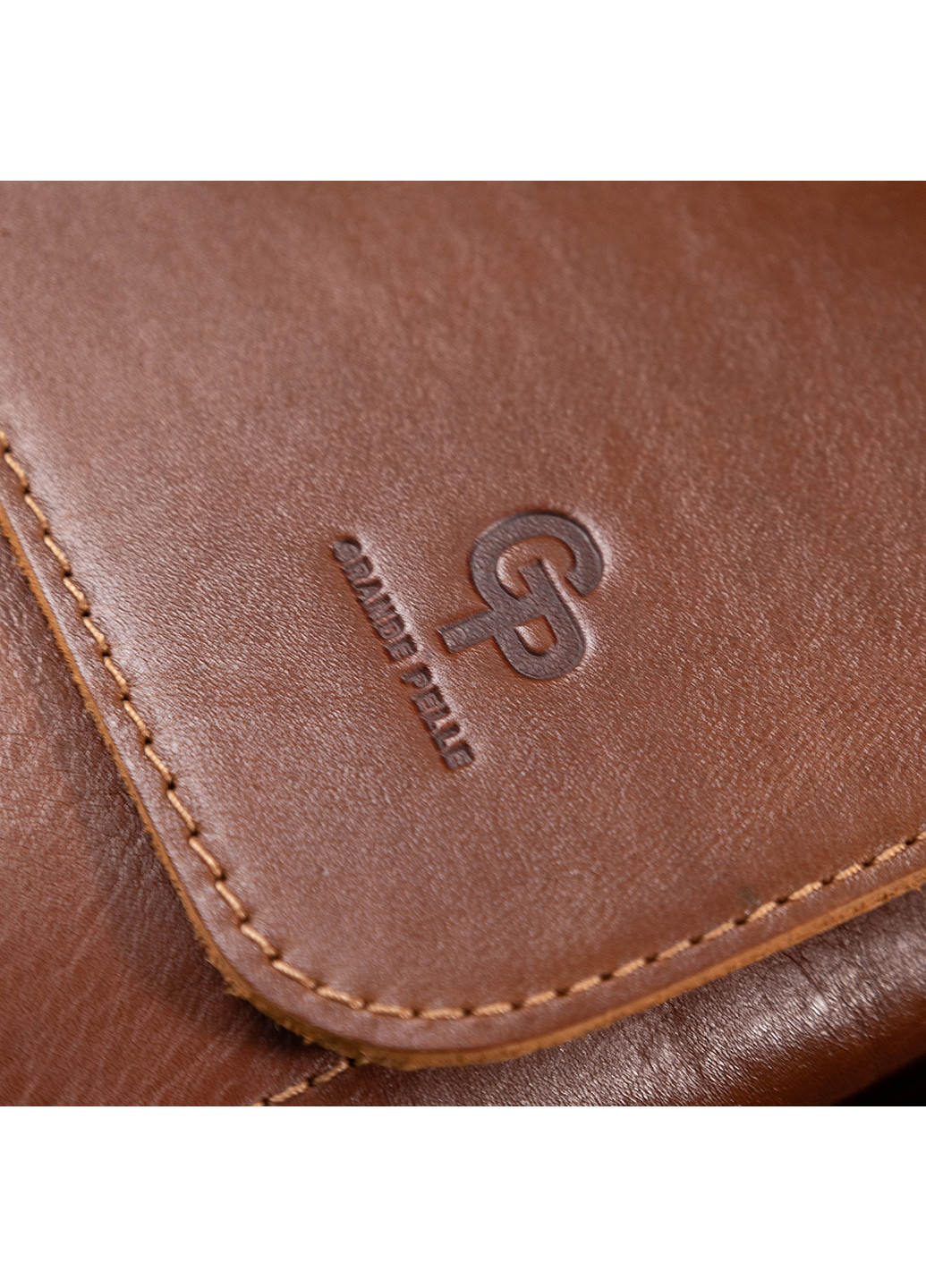 Мужская кожаная сумка через плечо 24х24х5 см Grande Pelle (250097066)