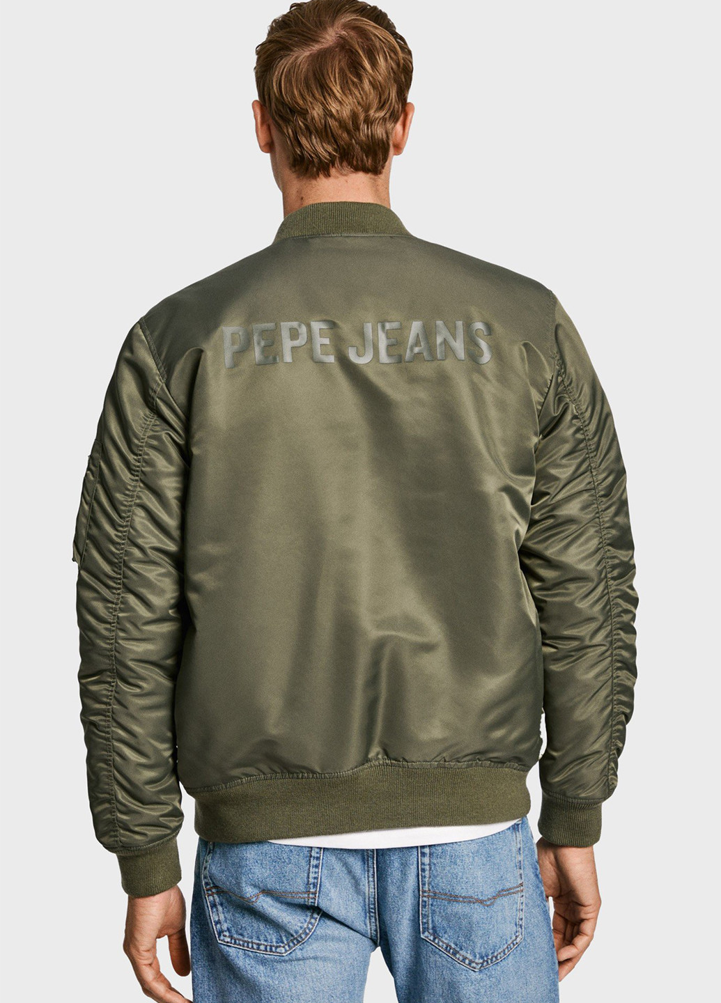 Бомбер Pepe Jeans на кнопках, на блискавці (322557271)