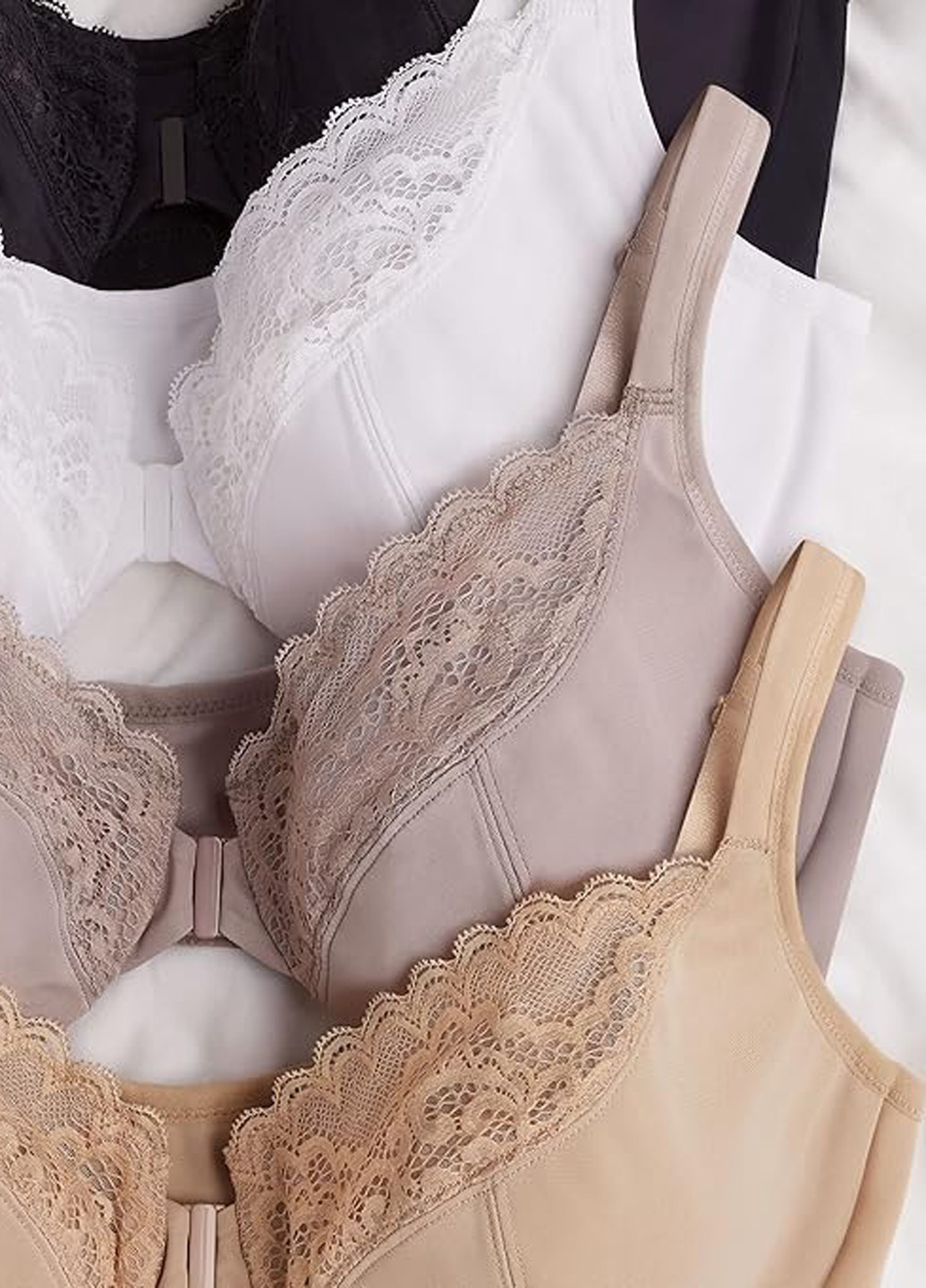 Чорний корбей бюстгальтер Playtex з кісточками нейлон