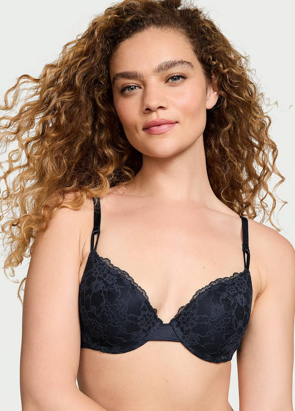 Синій демісезонний комплект (бюстгальтер, трусики) Victoria's Secret