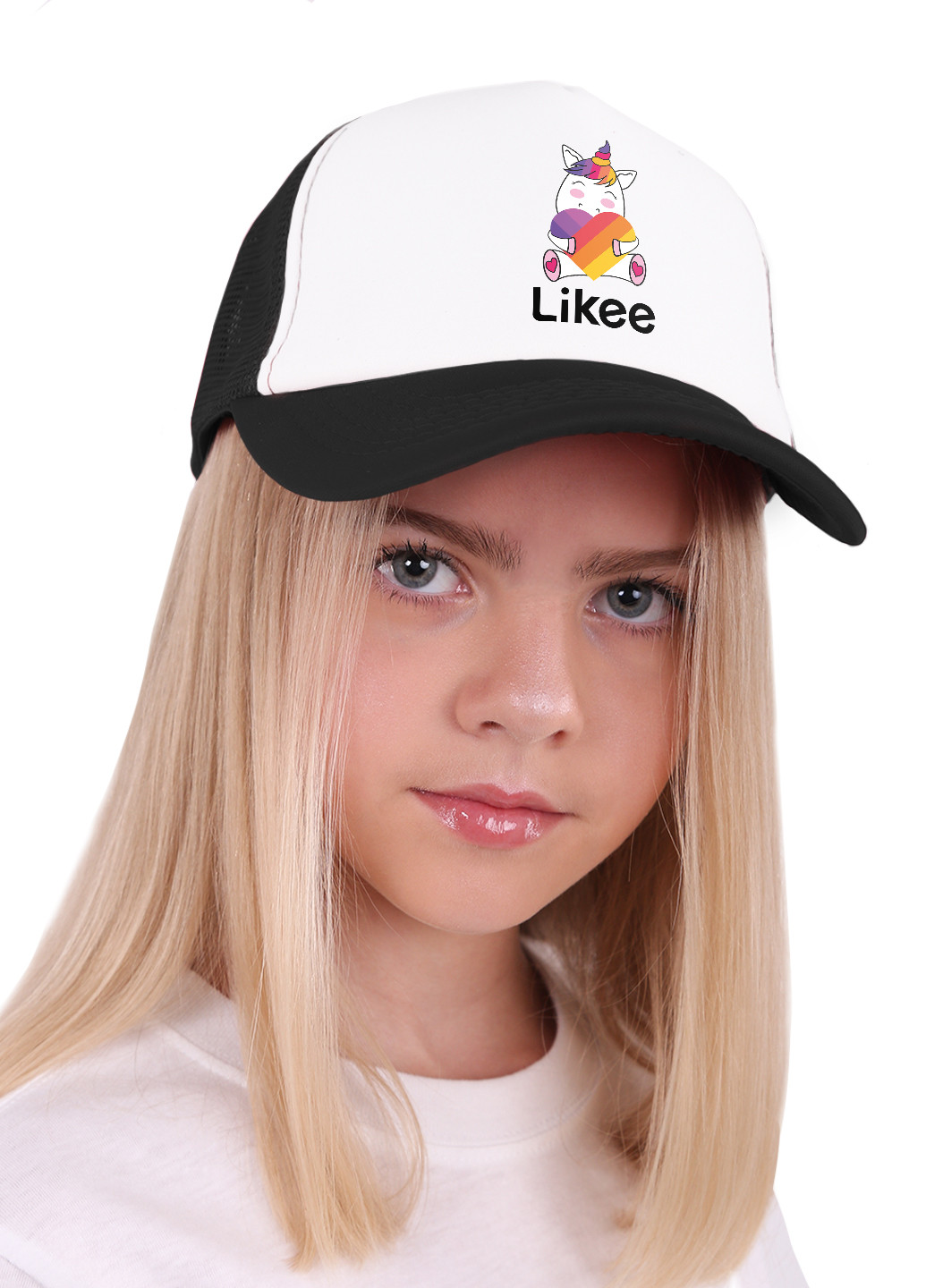 Кепка Тракер детская Лайк Единорог (Likee Unicorn) (33404-1037) MobiPrint (220824390)