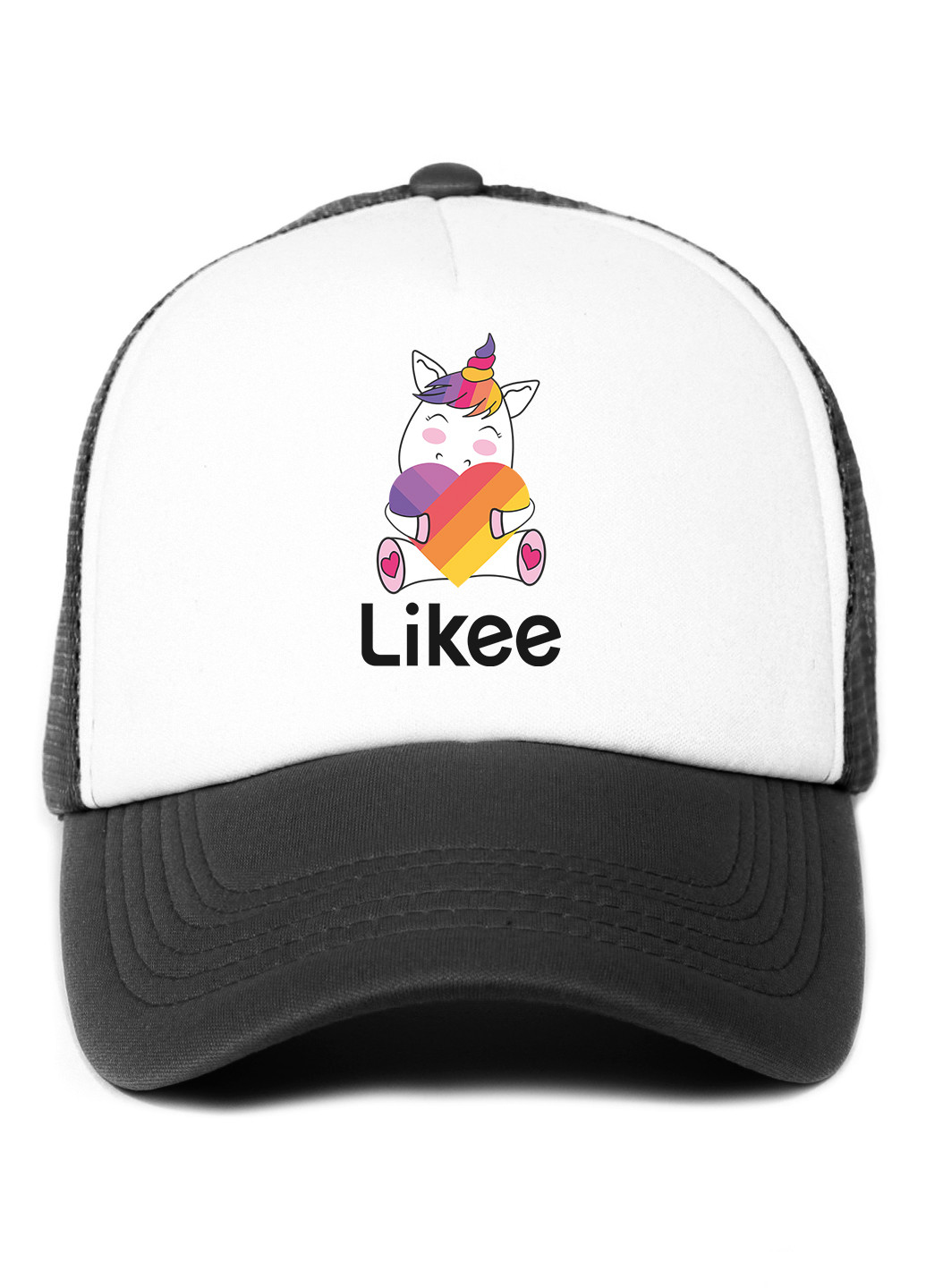 Кепка Тракер детская Лайк Единорог (Likee Unicorn) (33404-1037) MobiPrint (220824390)