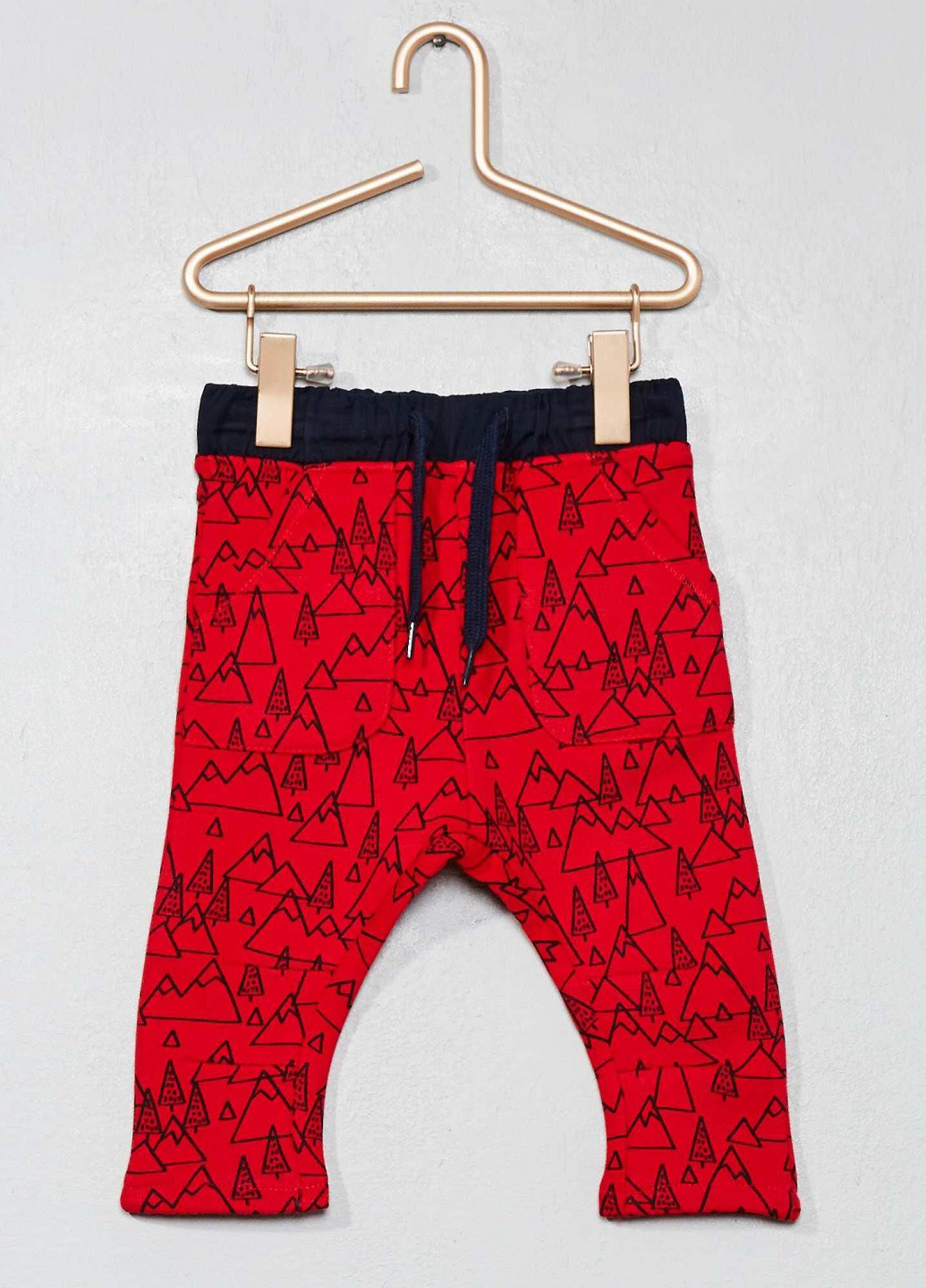Красные домашние демисезонные брюки Kiabi