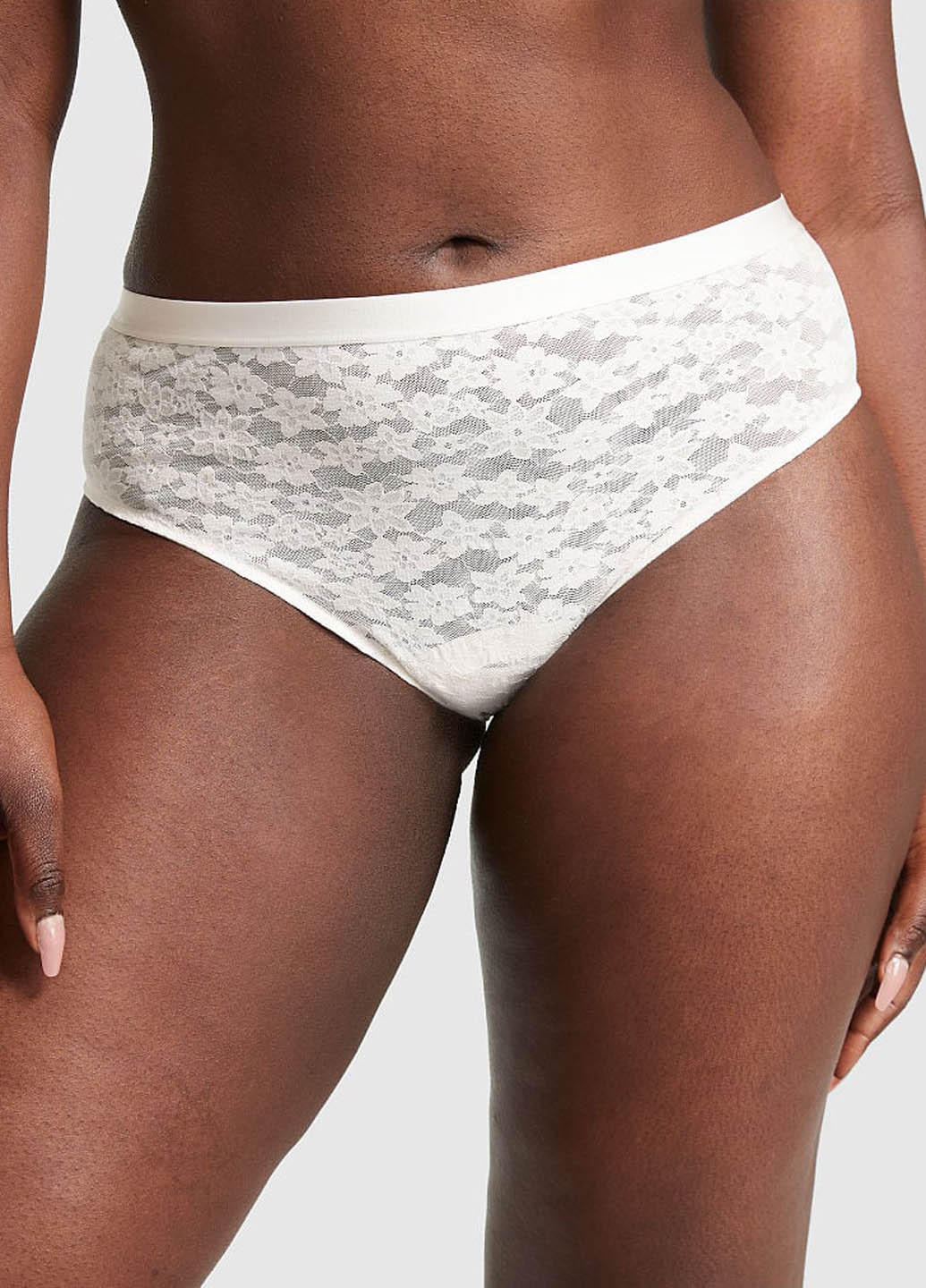 Молочний демісезонний комплект (бюстгальтер, трусики) Victoria's Secret