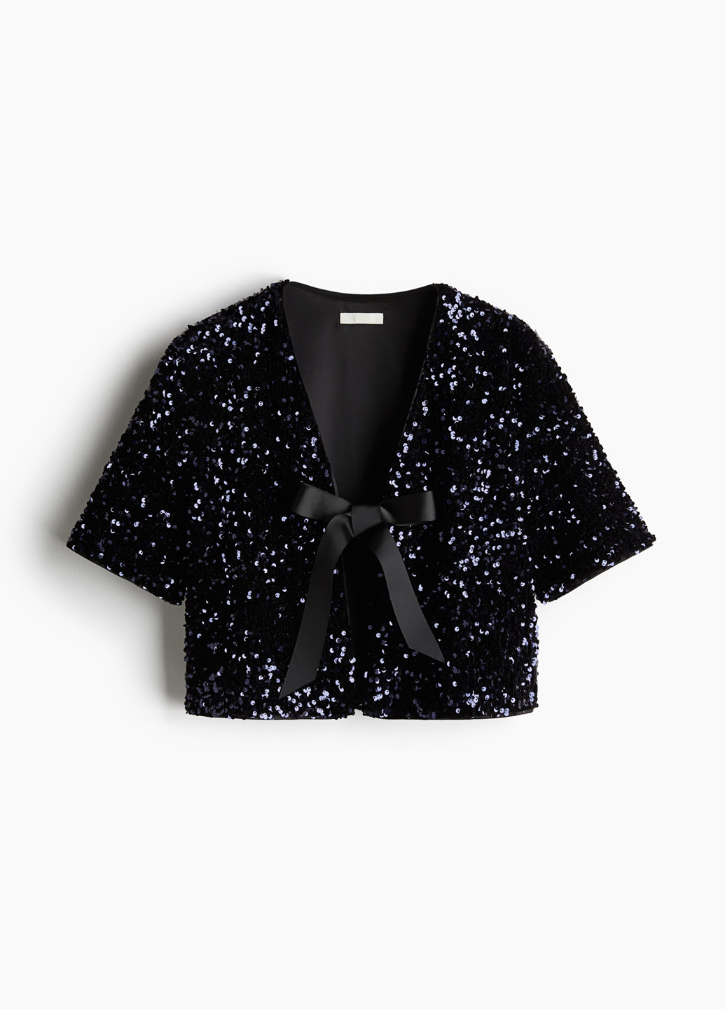 Темно-синя блуза H&M