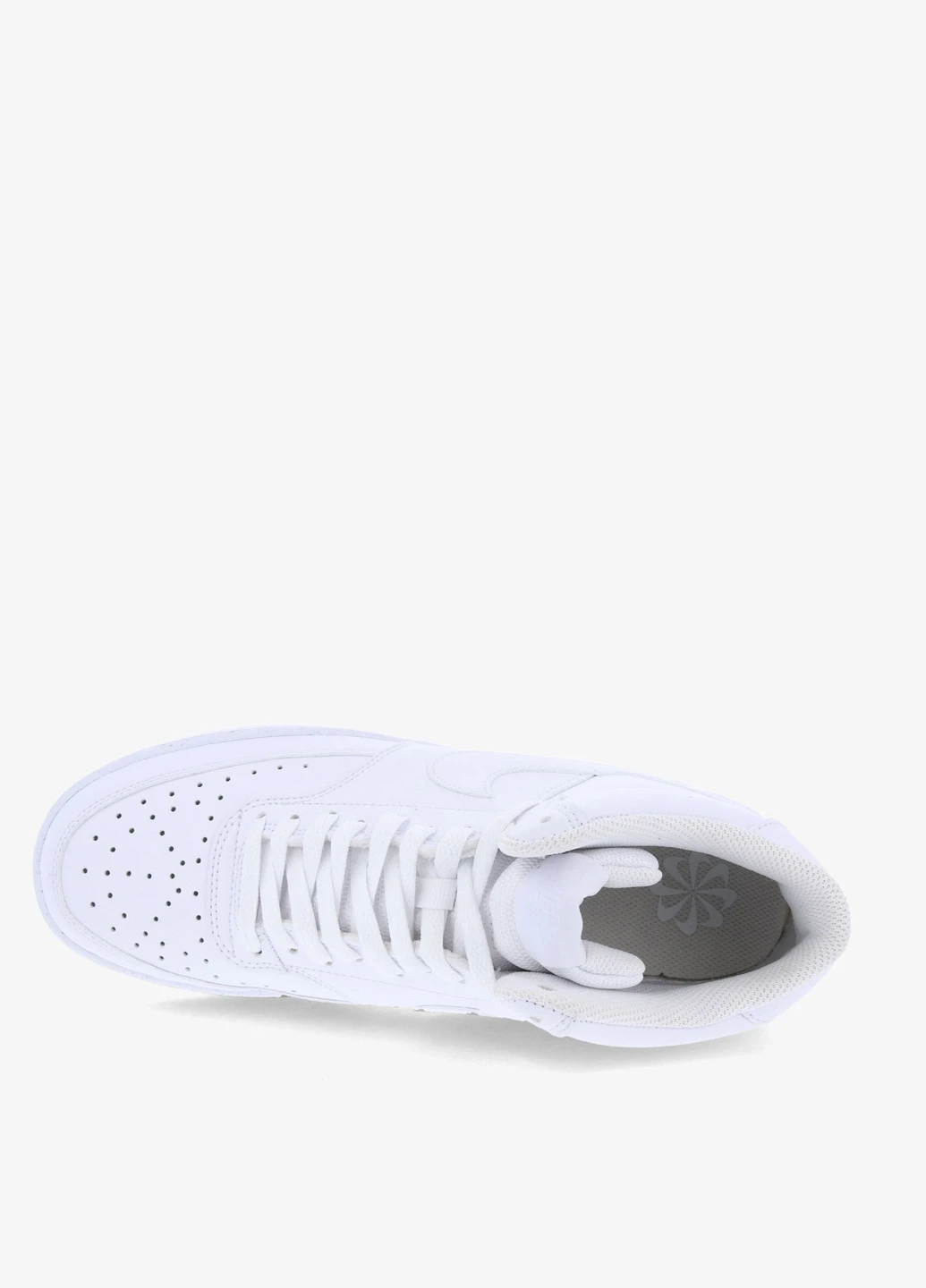 Білі Осінні кросівки Nike COURT VISION MID NEXT NATURE