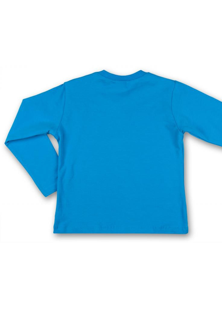 Блакитний демісезонний костюм десткий кофта та штани блакитний "brooklyn" (7882-74b-blue) Breeze