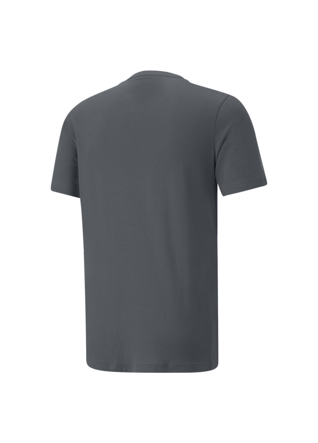 Сіра футболка essentials small logo men's tee Puma