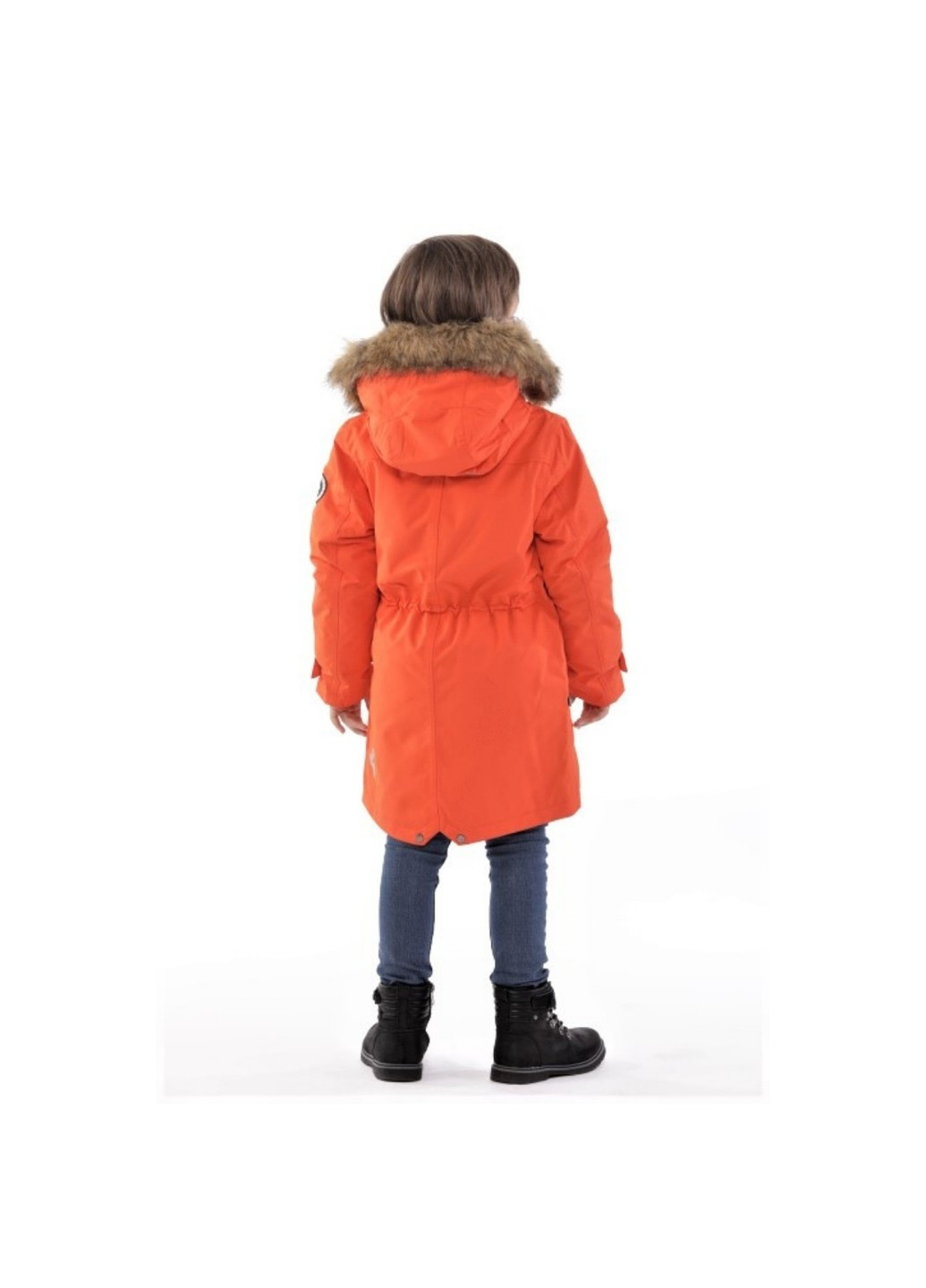 Оранжевое зимнее Пальто зимнее DAVID Huppa