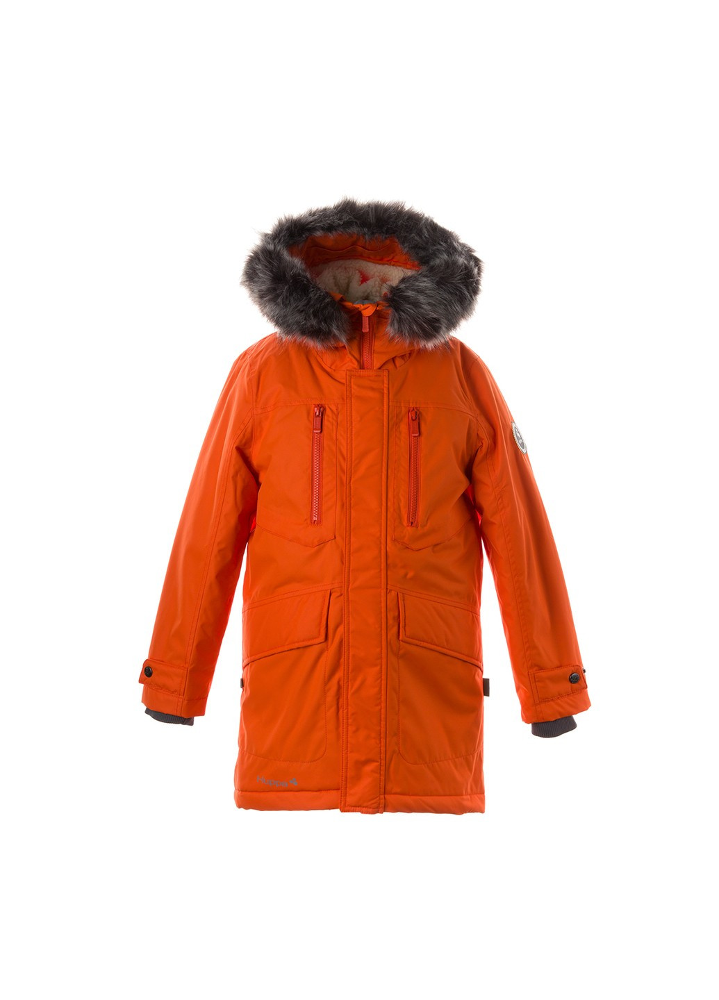 Оранжевое зимнее Пальто зимнее DAVID Huppa