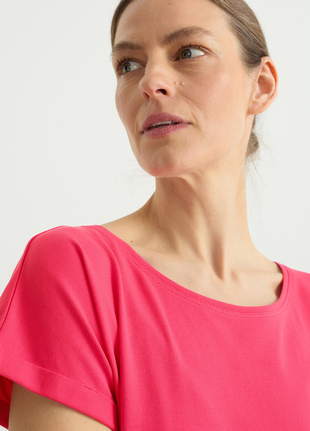 Рожева кежуал сукня C&A однотонна