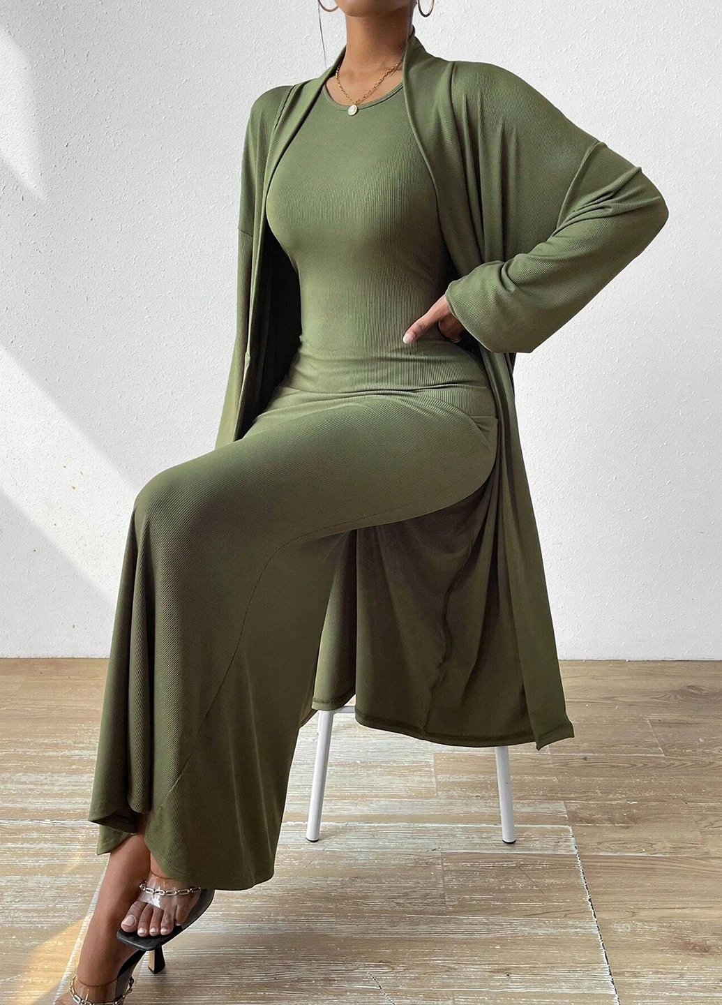 Костюм (сукня, кардиган) SHEIN (308793730)