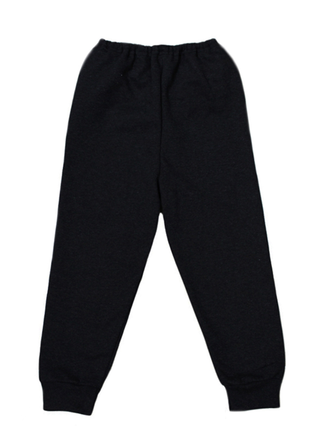 Черные спортивные демисезонные брюки со средней талией BabiesBerries