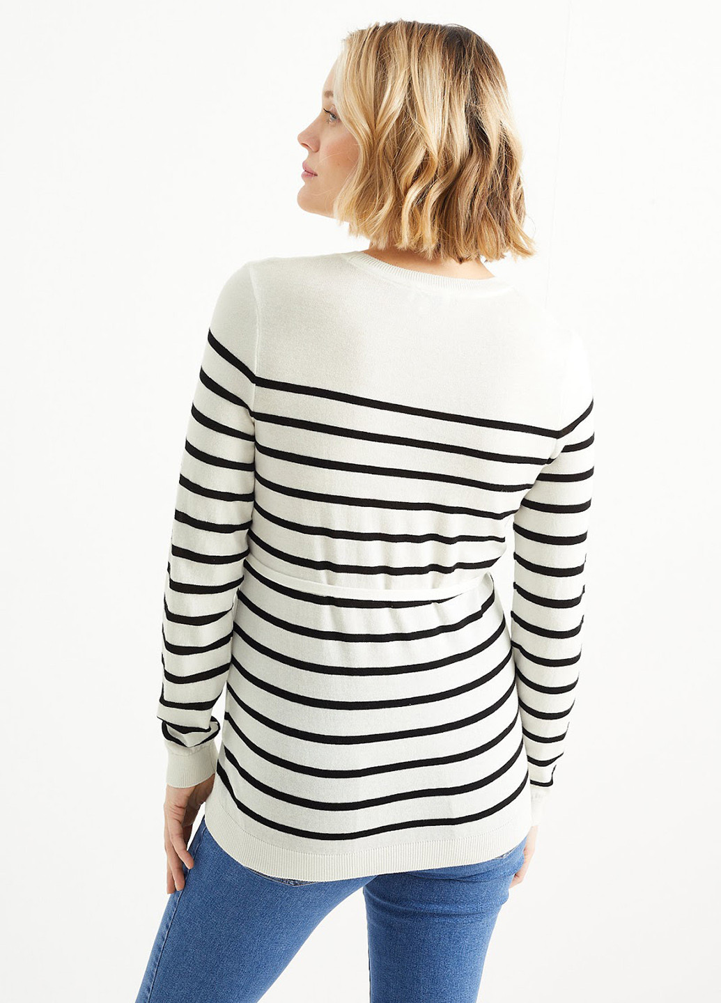 Білий демісезонний джемпер для вагітних джемпер C&A