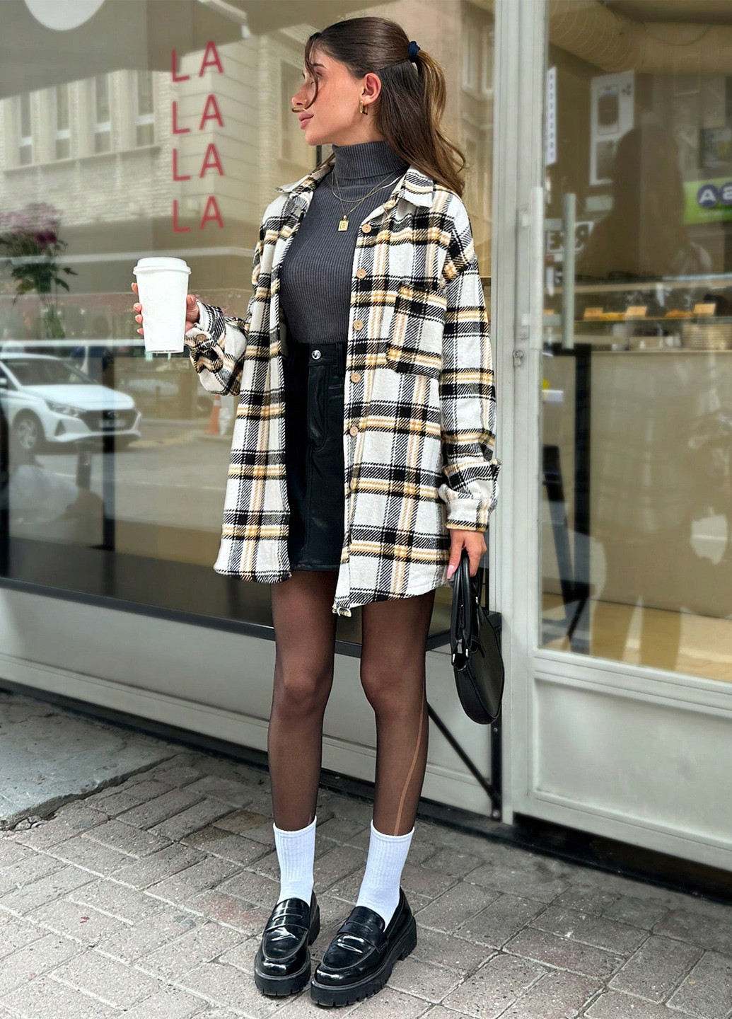 Куртка-сорочка SHEIN (337834147)