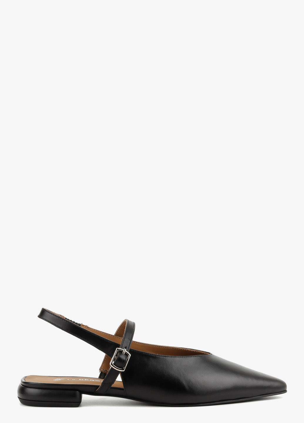 Le'BERDES Туфлі слінгбекі чорний з натуральна шкіра, україна — демісезон (328003886)