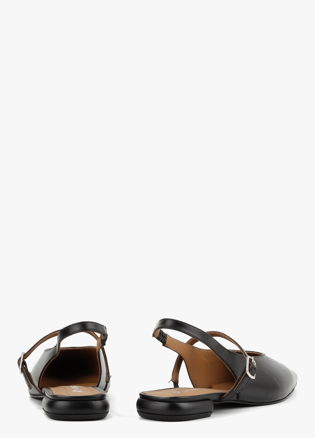 Le'BERDES Туфлі слінгбекі чорний з натуральна шкіра, україна — демісезон (328003886)