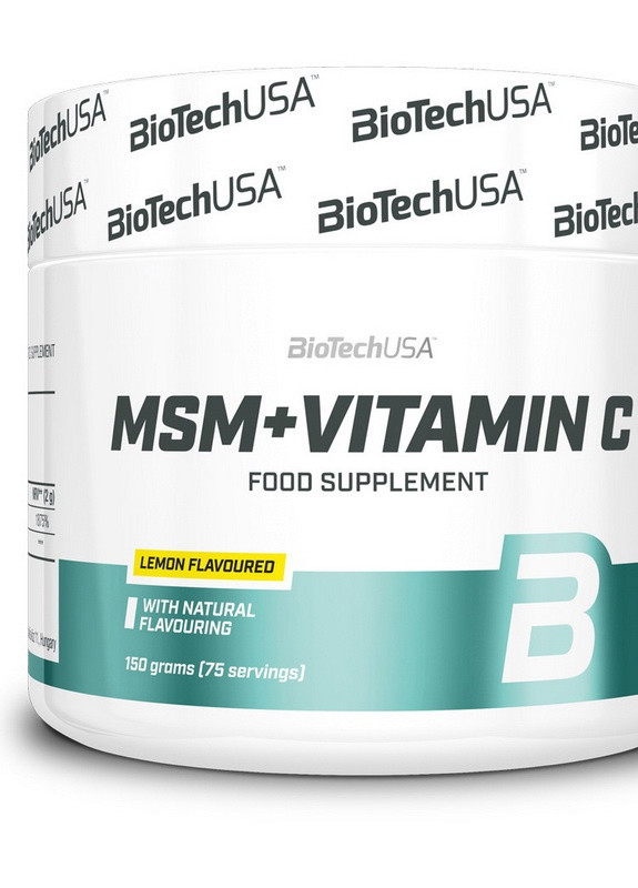 Метилсульфонілметан + Вітамін С MSM + 1500 Vitamin C 150 g Biotech (254325672)