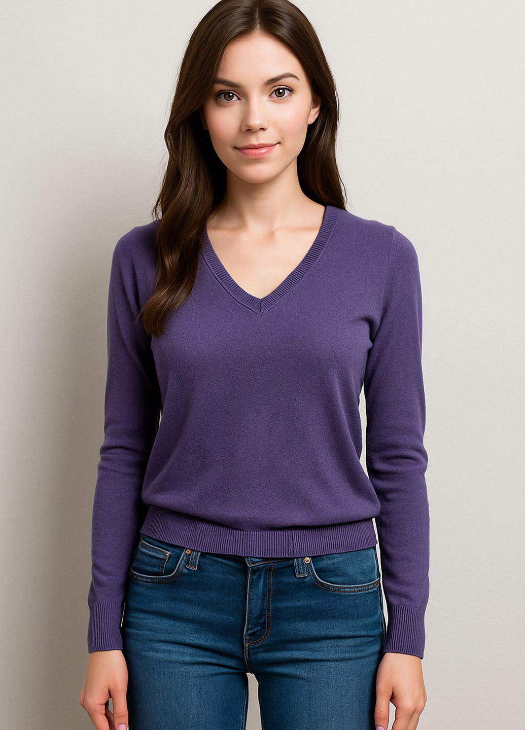 Синій демісезонний пуловер пуловер Sassofono