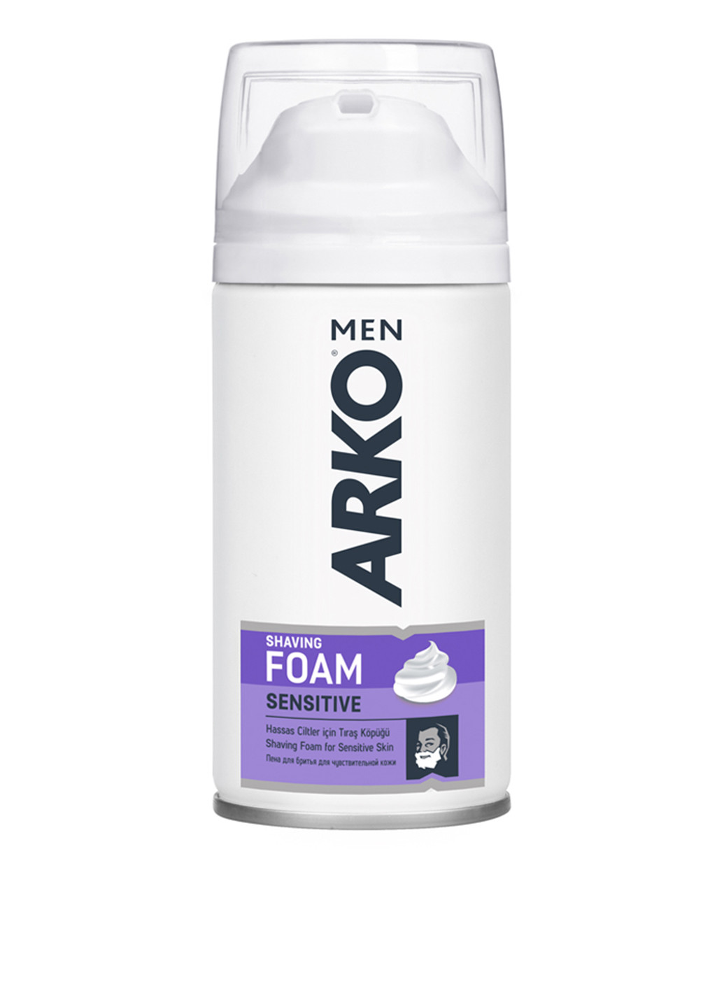 Пінка для гоління Men Shaving Foam Sensitivе, 100 мл Arko (69675486)