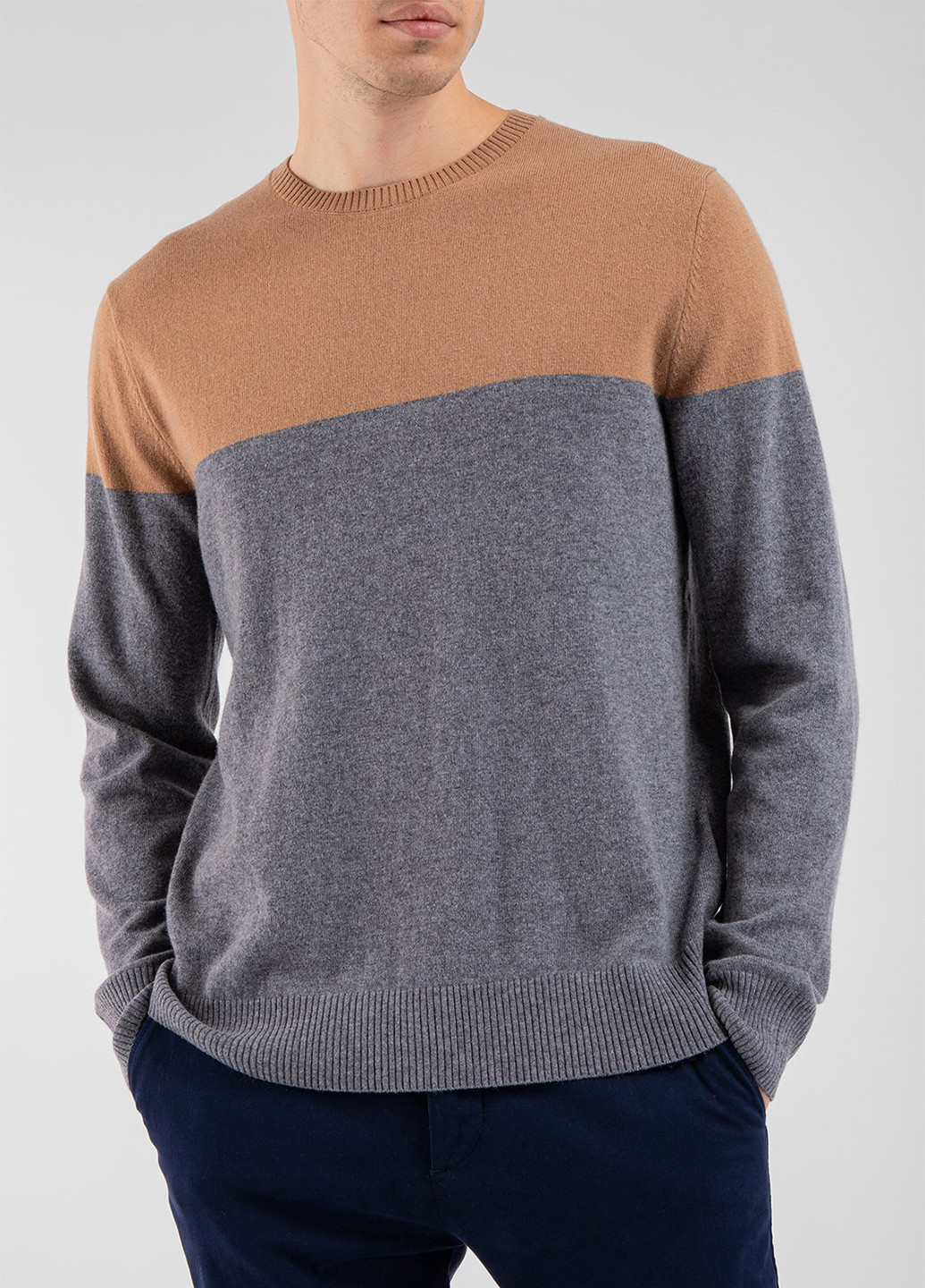 Сірий зимовий джемпер Armata Di Mare