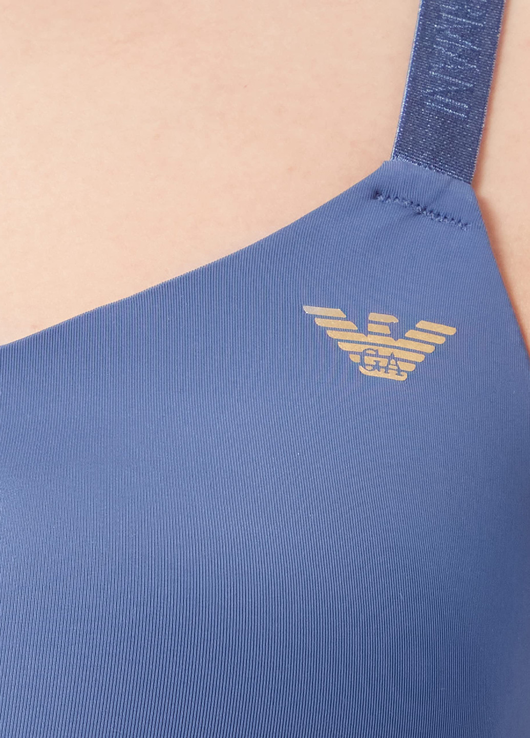 Синій бюстгальтер Emporio Armani