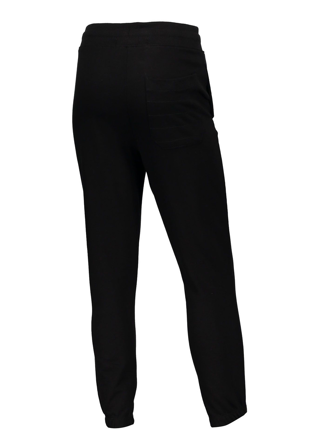 Черные кэжуал демисезонные брюки со средней талией Piazza Italia