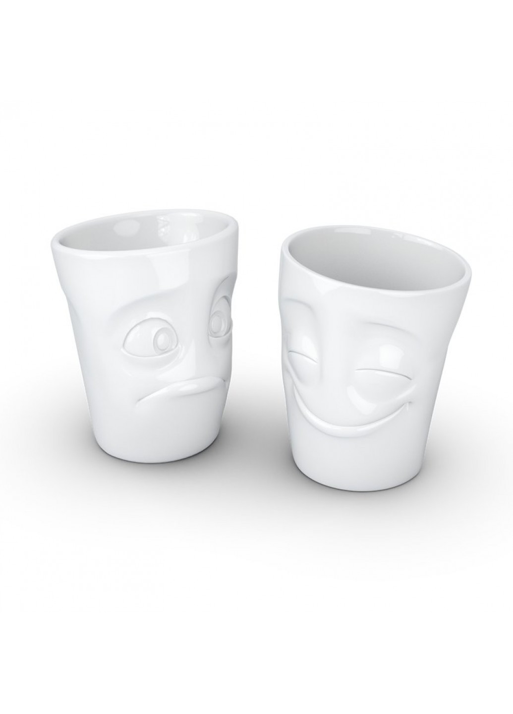 Набір Веселун і Скромняга з двох фарфорових чашок (350 мл) Tassen (210766906)
