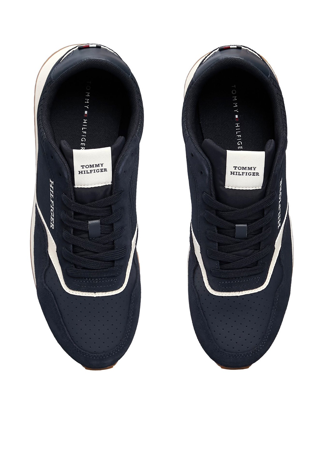 Темно-синие демисезонные кроссовки Tommy Hilfiger