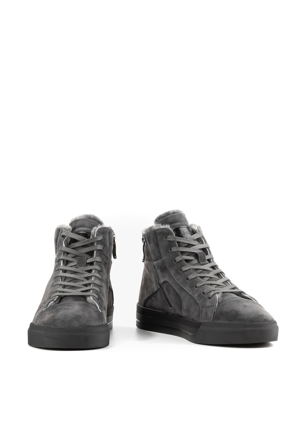 Серые зимние ботинки Arzoni Bazalini