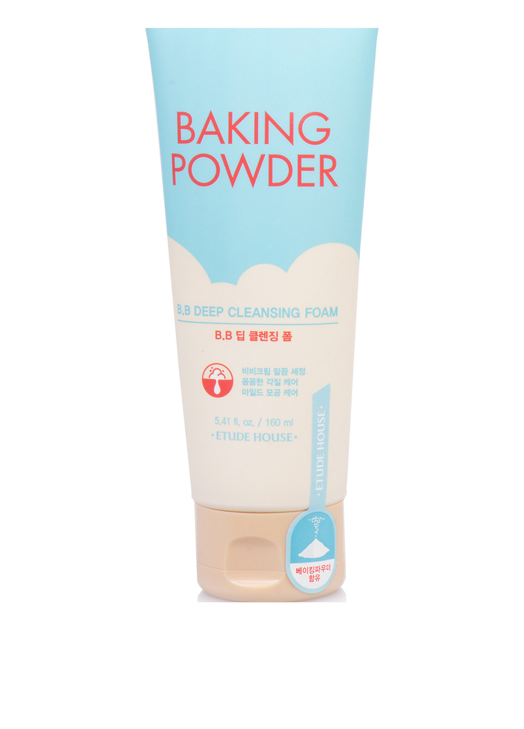 BB Baking Powder Cleansing Foam, 160 мл ETUDE HOUSE BB (193783743)
