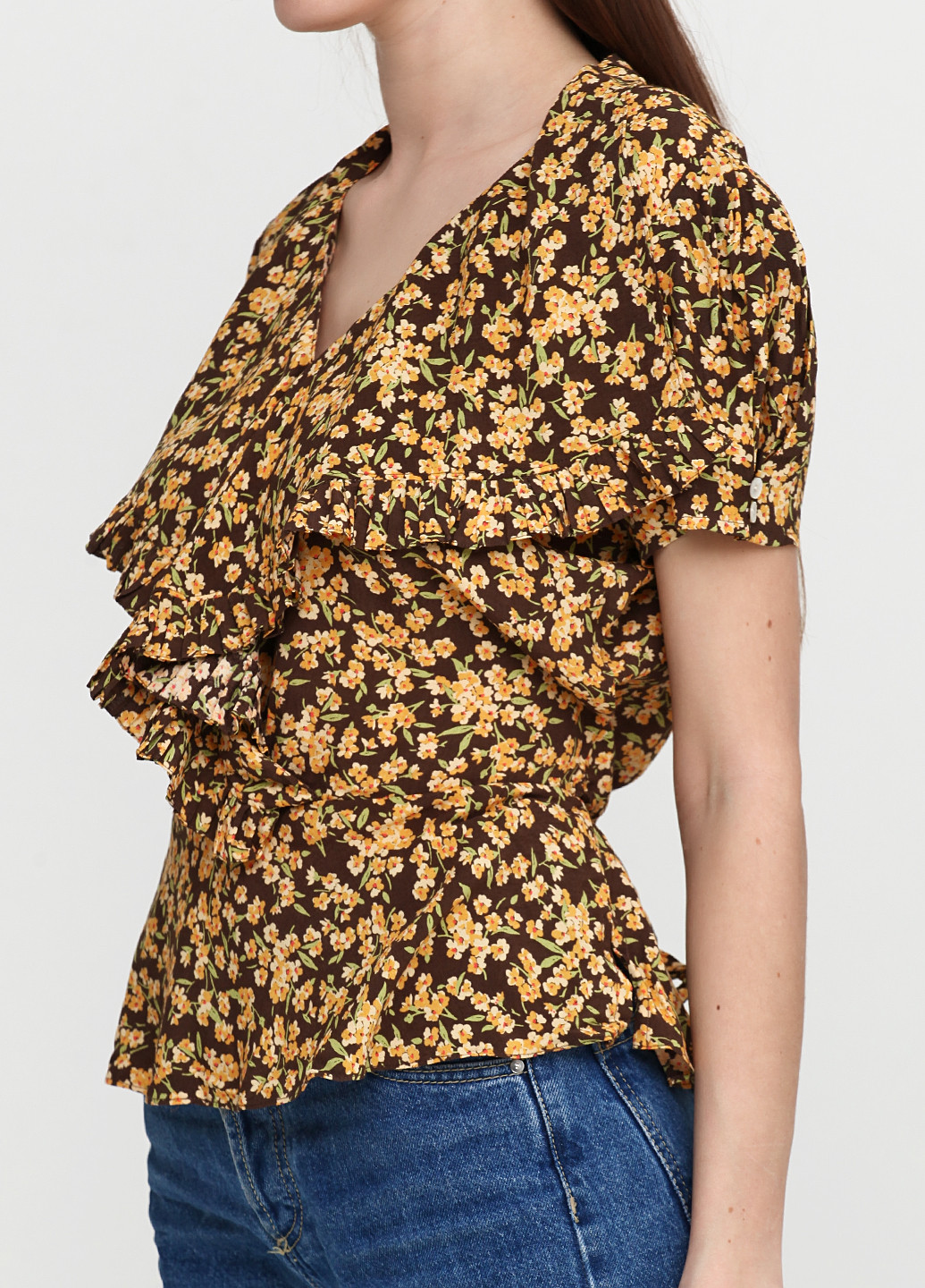 Комбінована літня блуза Ralph Lauren
