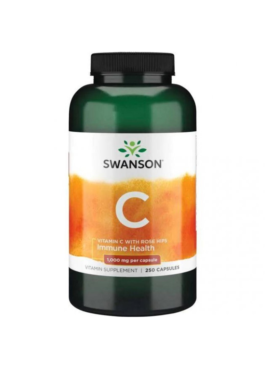 Витамин C Vitamin C with Rose Hips 1000 mg 250 капсул Swanson (255408735)