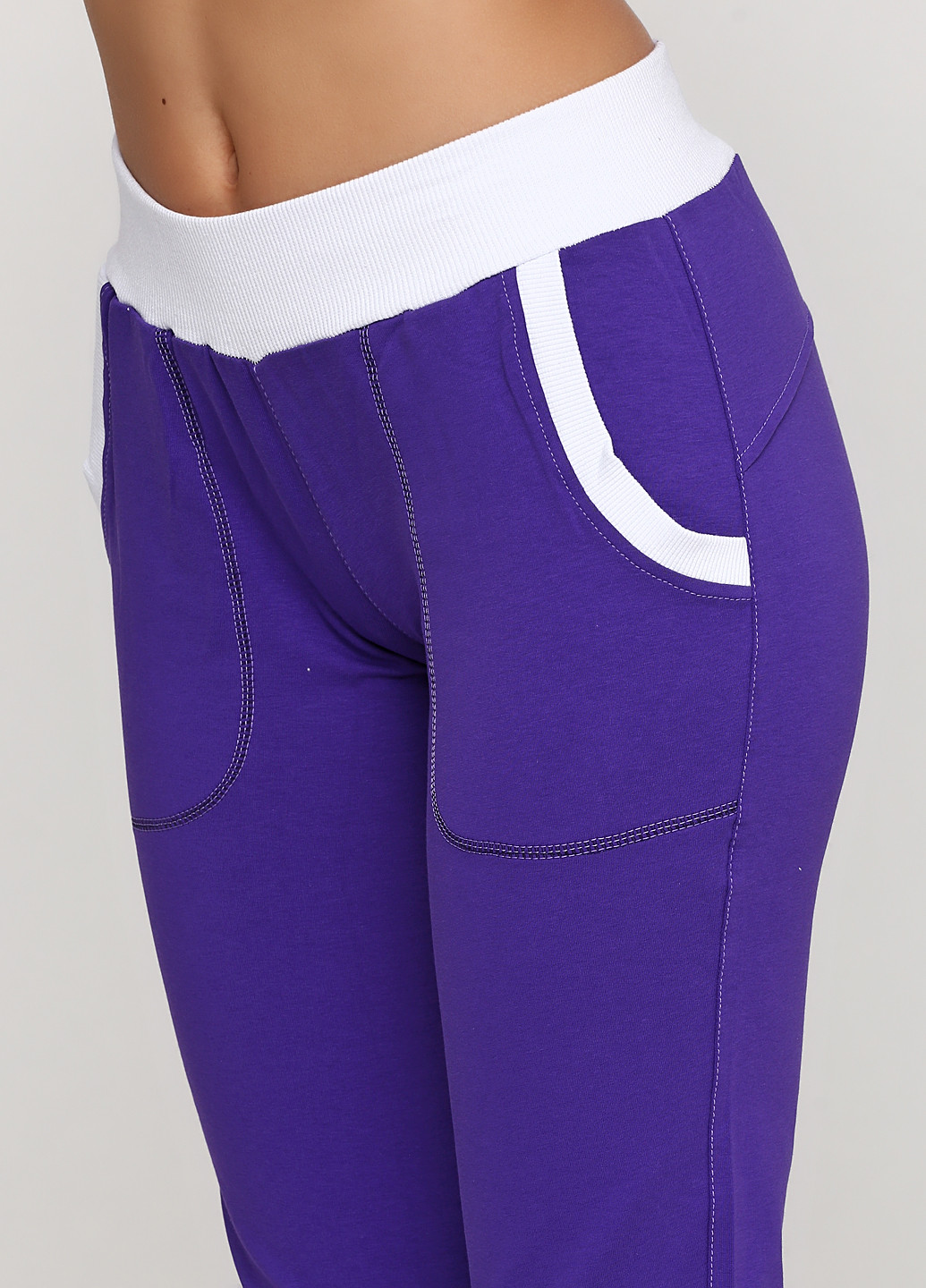 Костюм (футболка, брюки) Radda брючный фиолетовый кэжуал
