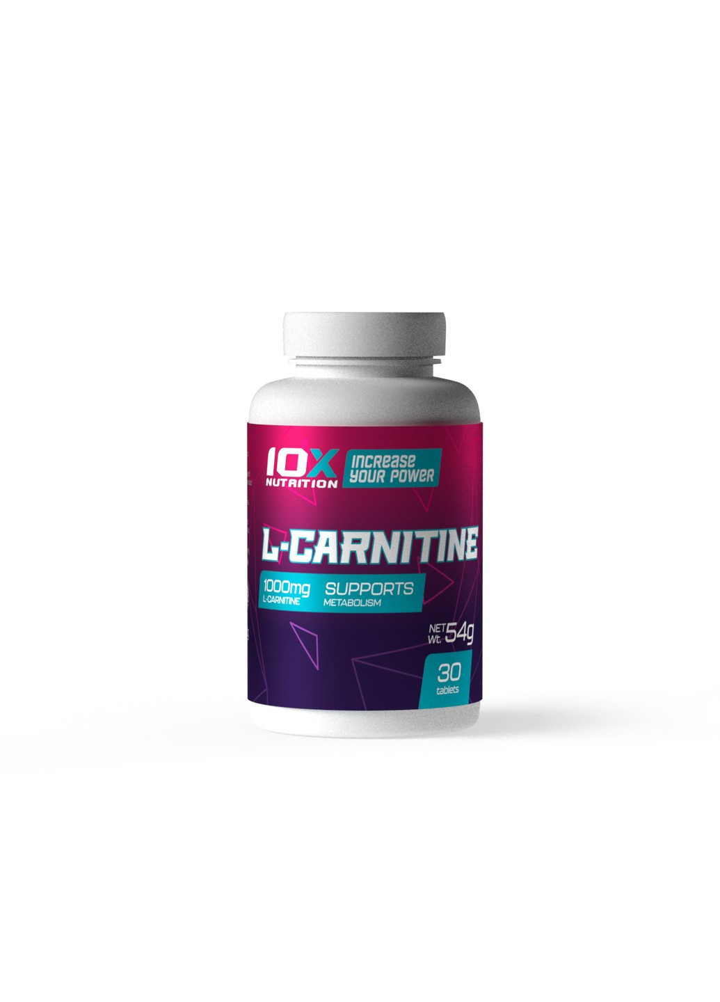 Жидкий Л-карнитин L-Carnitine (30 таб) 10X Nutrition (255362274)