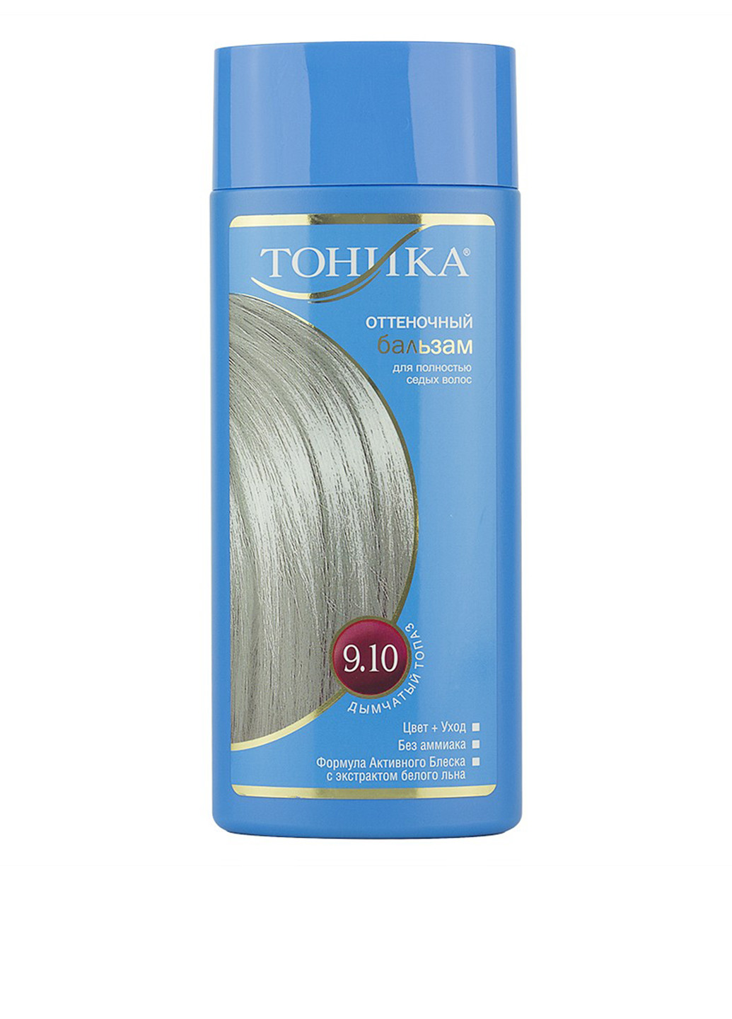 Бальзам відтінку для повністю сивого волосся 9.10 (Димчастий топаз), 150 мл Тоника (75100930)