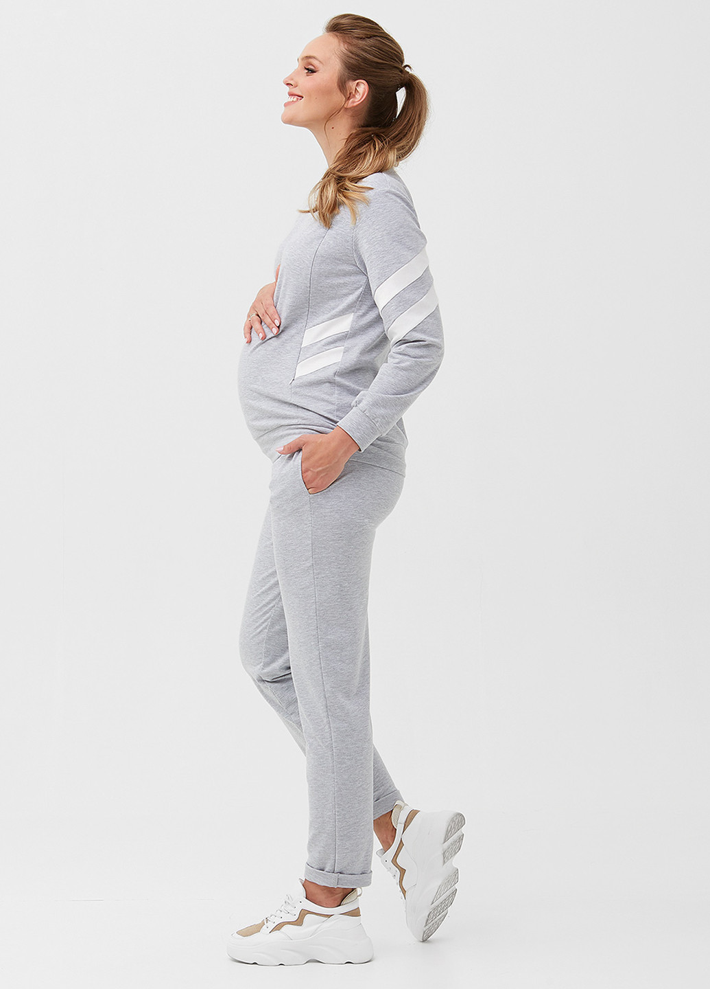 Костюм для вагітних (світшот, брюки) Dianora (206656063)