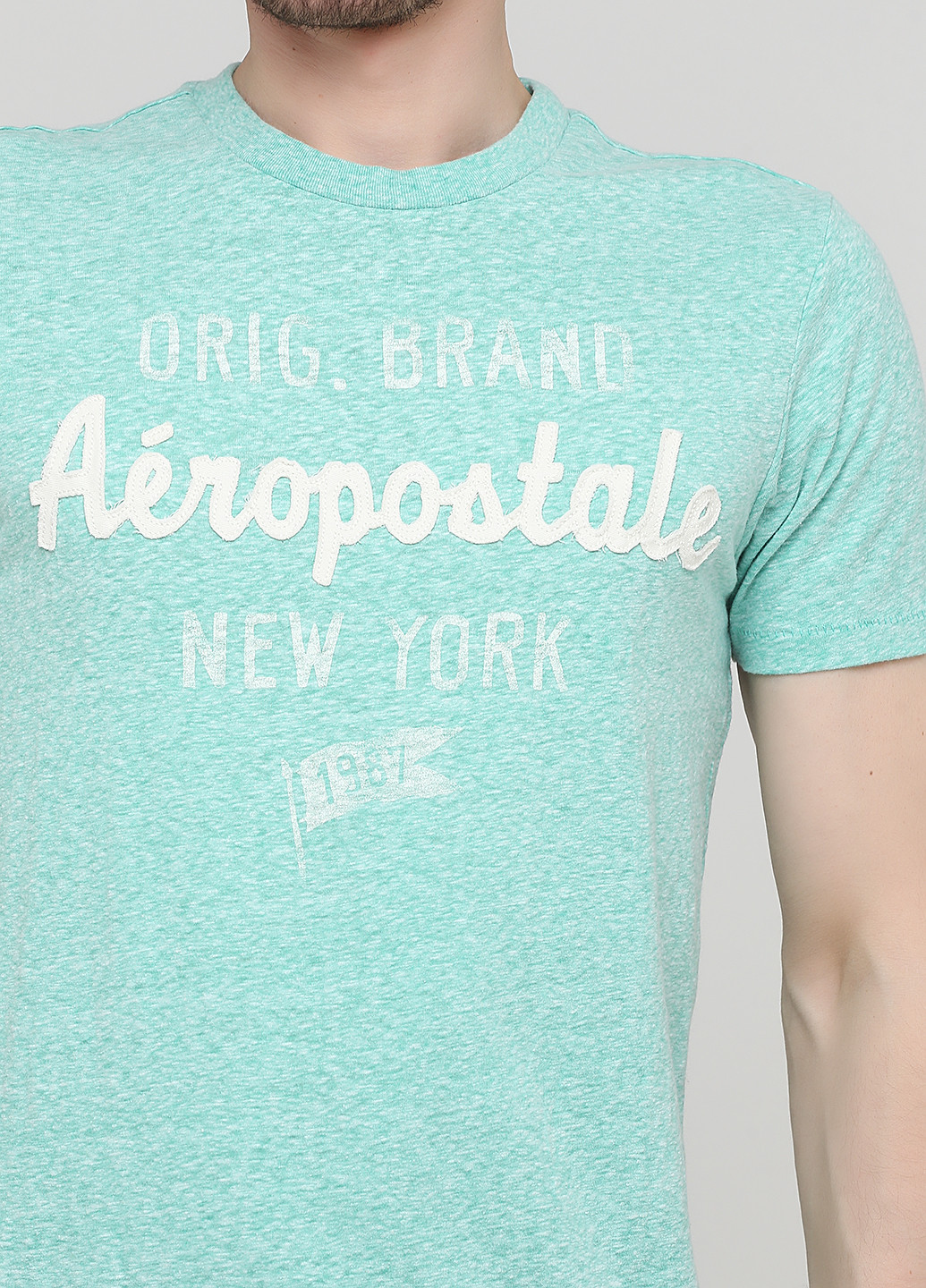 Мятная футболка Aeropostale