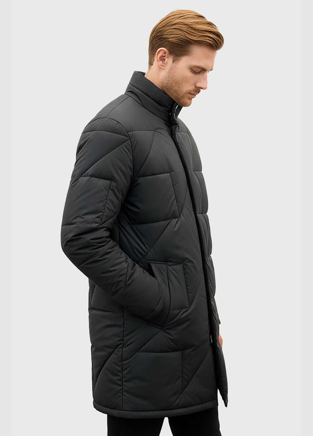 Черная демисезонная куртка Sun's House