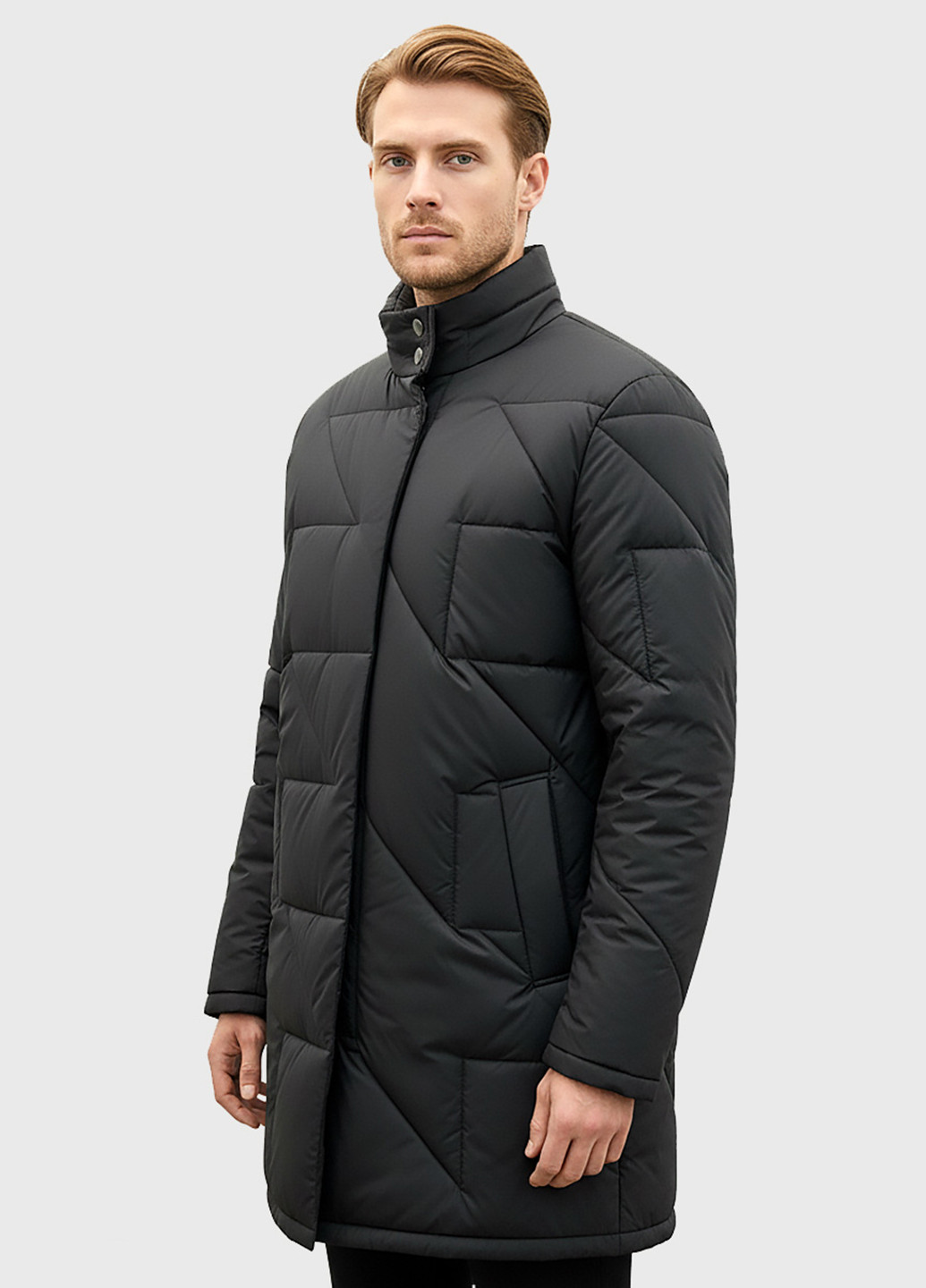 Черная демисезонная куртка Sun's House