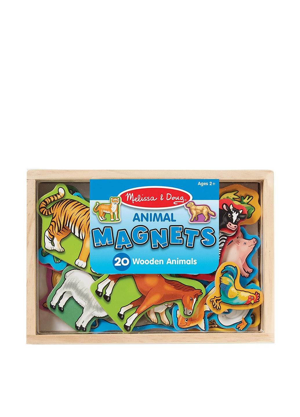 Игровой магнитный набор Животные, 6,4х14х20,1 см Melissa & Doug (251711132)